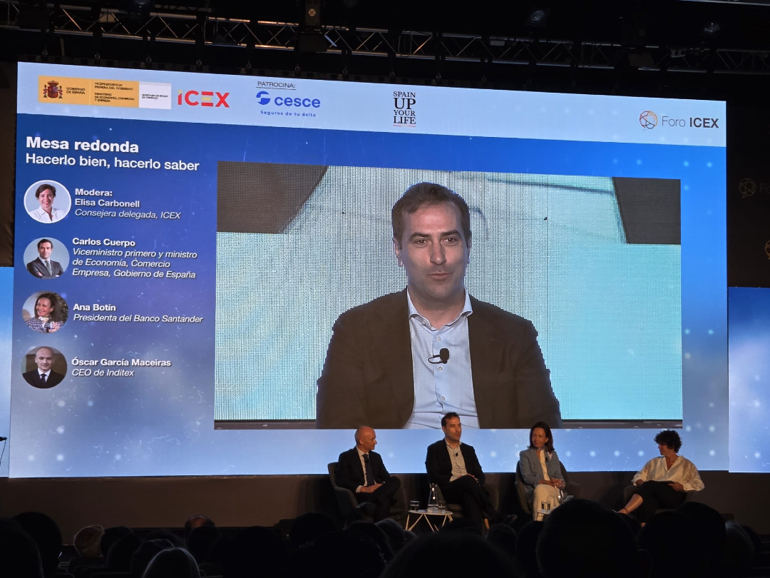 Mercasa_mercas's tweet photo. 🌍 En el #ForoICEX2026, el mayor encuentro entre empresas y mercados para impulsar la internacionalización

🤝📈 Un espacio que reúne a más de 1.500 empresas y 2.000 profesionales para identificar oportunidades, nuevos mercados y reforzar la competitividad empresarial 🇪🇸 https://t.co/zAWFM9Wrp9