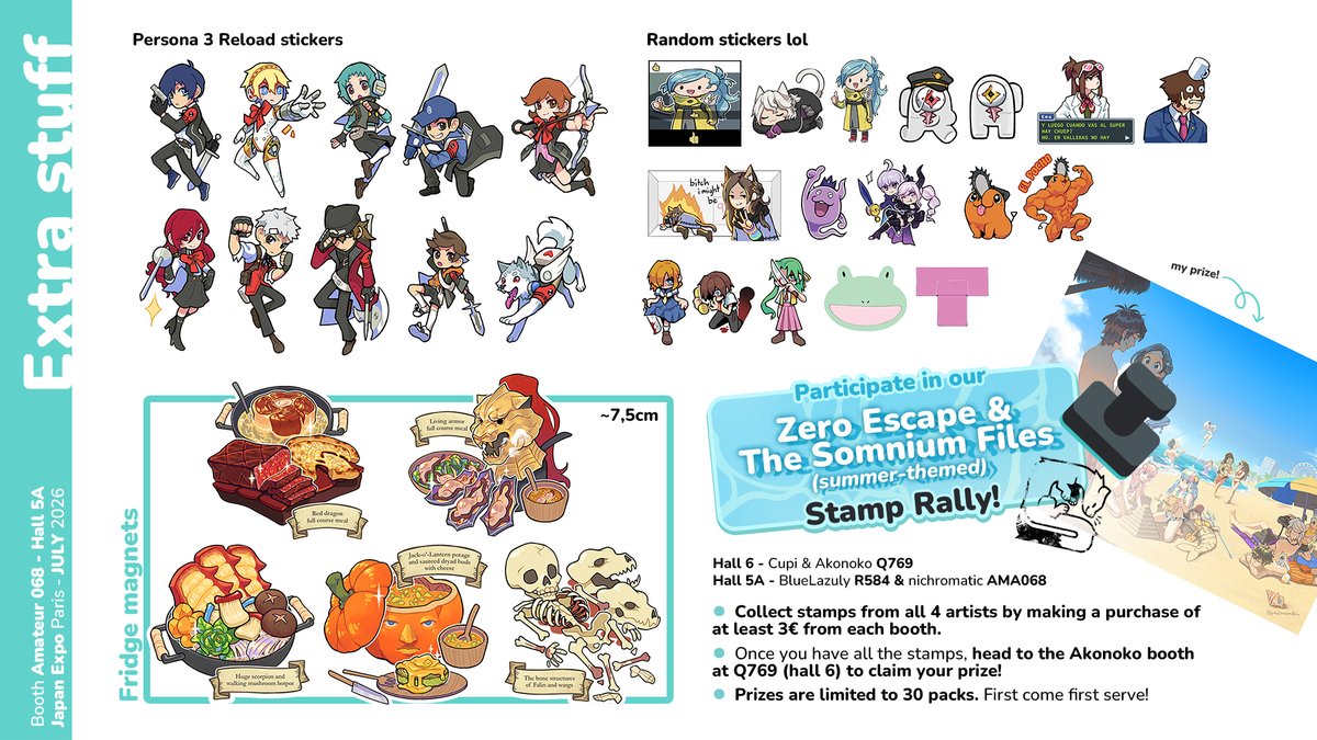 Here's some more stuff that didn't fit in the previous post [2/2