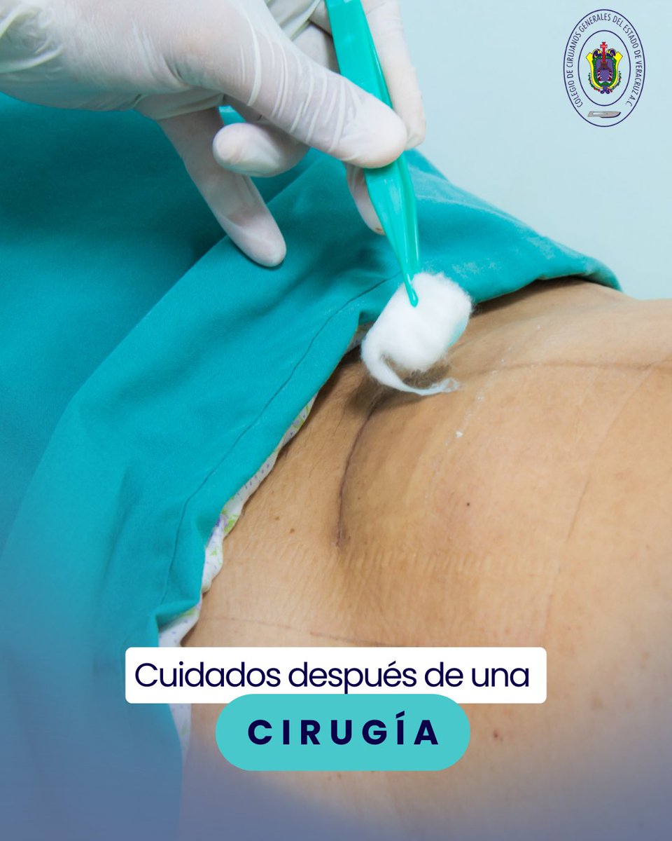CCGVER's tweet photo. Una adecuada recuperación disminuye el riesgo de complicaciones y favorece una mejor cicatrización.
✅ Seguir las recomendaciones médicas y acudir a las revisiones programadas forma parte esencial del éxito de cualquier procedimiento quirúrgico.
#Postoperatorio #CCGEV https://t.co/x3M1QnoNyt