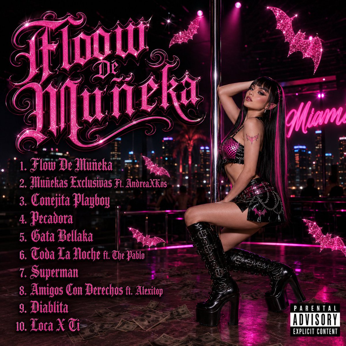 VPLCharts's tweet photo. Flow De Muñeka el primer album de @VampiraLoaiza estará disponible este 9 de julio. https://t.co/GjSVrBlV77