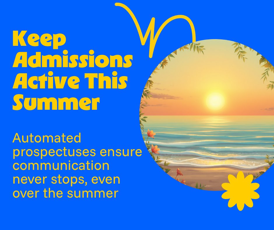 bigsteve73's tweet photo. Most admissions teams go quiet for six weeks over summer. Applications don't.
If your admissions process depends on someone being in the building to run it, it's worth a 15-minute chat before the summer lull hits.
https://t.co/fOuV0Chy3N https://t.co/3XwQHDEhrT
