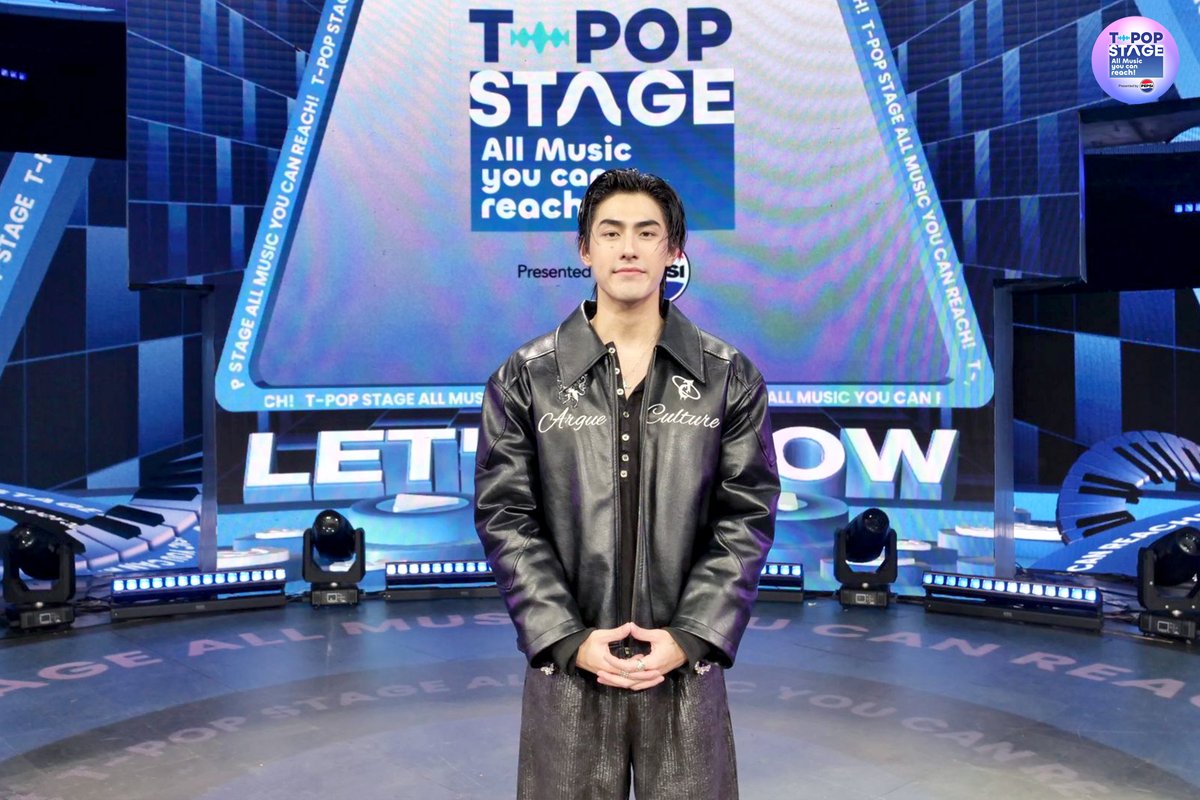StageTpop's tweet photo. T-POP Stage presented by PEPSI 🤟
เพลง : Dance With The Devil
ศิลปิน : JAOKHUN
#JAOKHUN
#DanceWithTheDevil
#SonyMusicThailand
#SonyMusicThaiArtists
All Music you can reach!
#TpopStagepresentedbyPEPSIweek26 / 2026
#TpopStagepresentedbyPEPSI
🔵 วันพฤหัสบดีที่ 2 ก.ค. 69 เวลา 21.45 น.
#TPOP #WorkPoint23 #WorkPoint