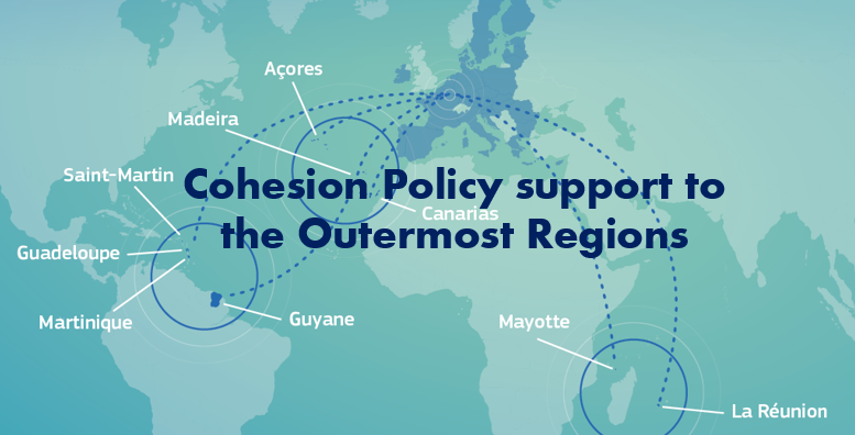 EUinmyRegion's tweet photo. How is #CohesionPolicy supporting the Outermost Regions?

Explore our latest interactive story to see where €9.1 billion from the ERDF and ESF+ is being invested, which priorities are driving these investments, &amp; the projects making a real difference.

🔗 https://t.co/5fBhSN3dTK https://t.co/cwkgqU1pI3
