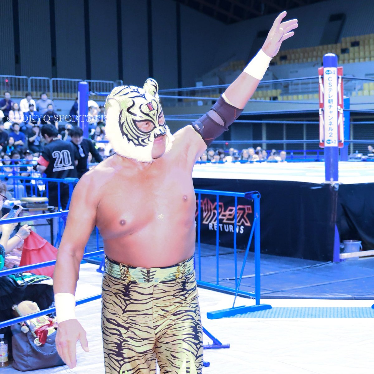 2026年7月2日（埼玉県所沢） 【#新日本プロレス 】#タイガーマスク が