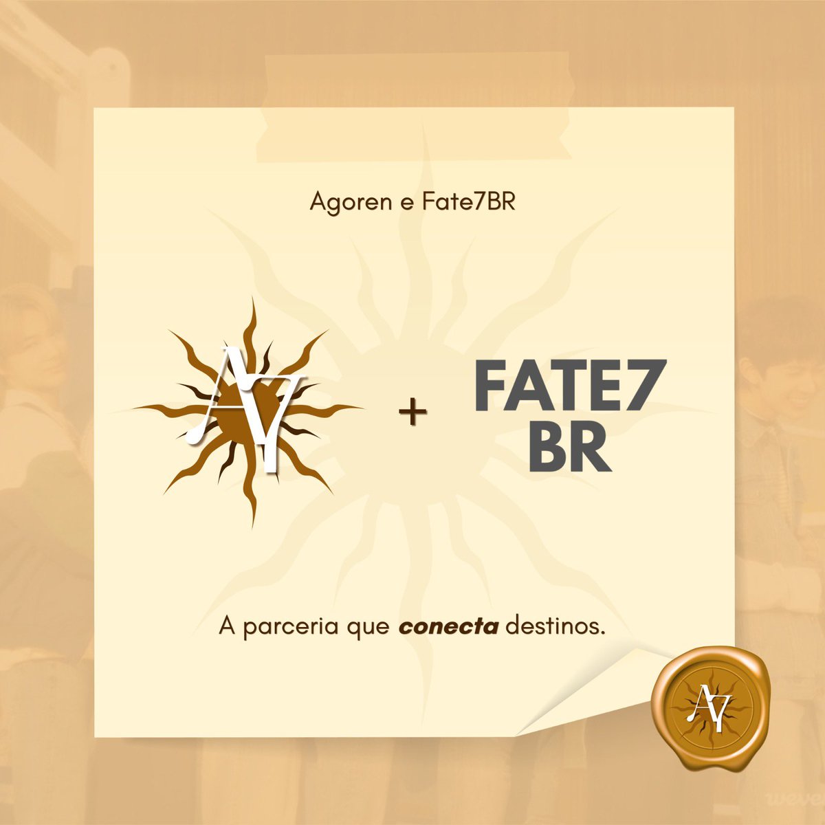 AGOR7VEN's tweet photo. Foguete dá ré? Se não, então a AGOREN7 é um! Fechamos neste dia mais uma parceria, desta vez com a tão respeitada @FATE7BR e é com o coração cheio de alegria que anunciamos essas boas novas. Que possamos trabalhar muito pelo Enhypen e engenes no futuro! https://t.co/cef8rCxtgo