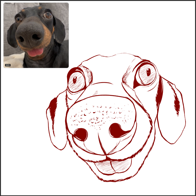 DanadaArt's tweet photo. I really love this dog https://t.co/mj1KT5LBXh