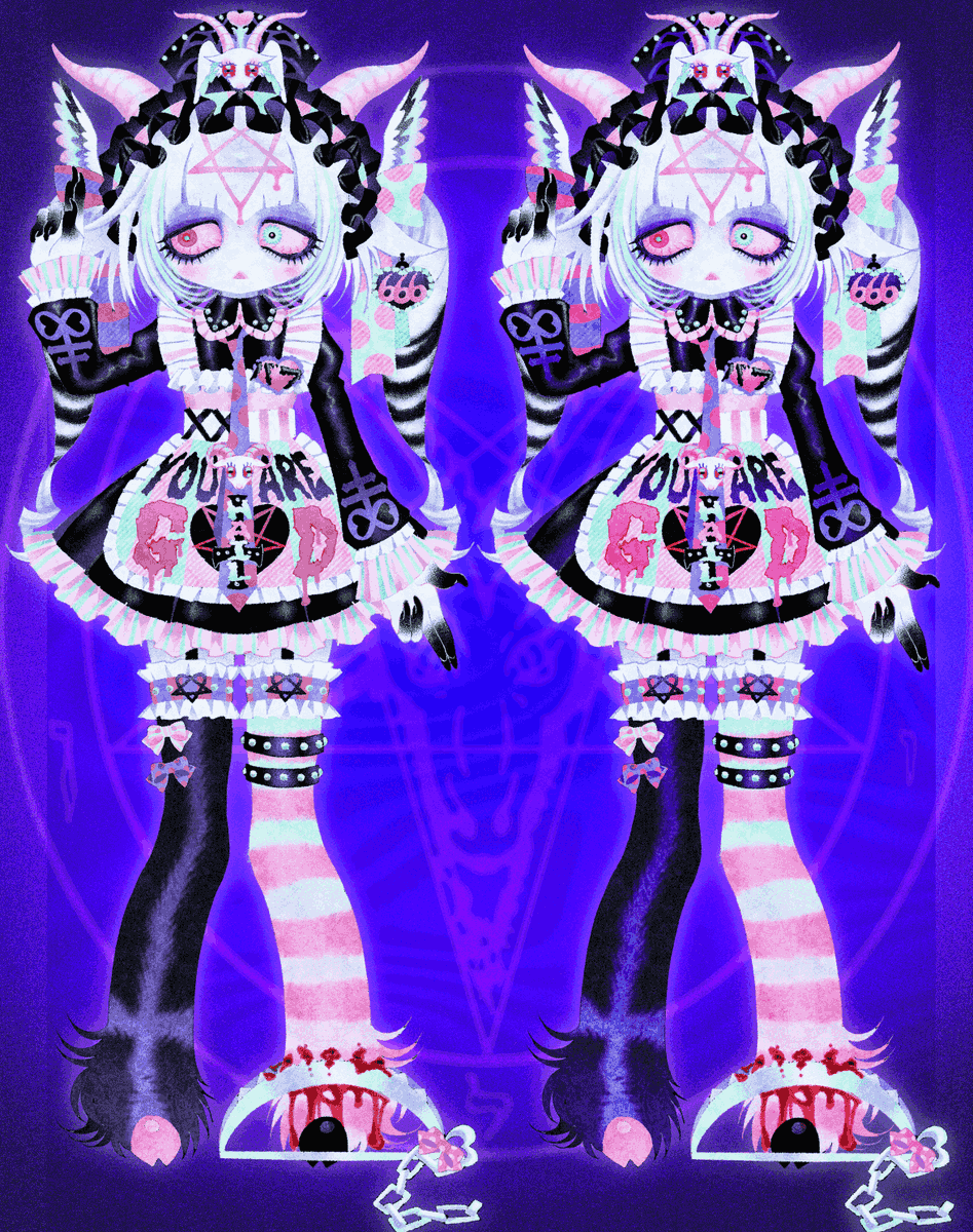 kasanemichael's tweet photo. Baphomet https://t.co/PUHFfHM25j