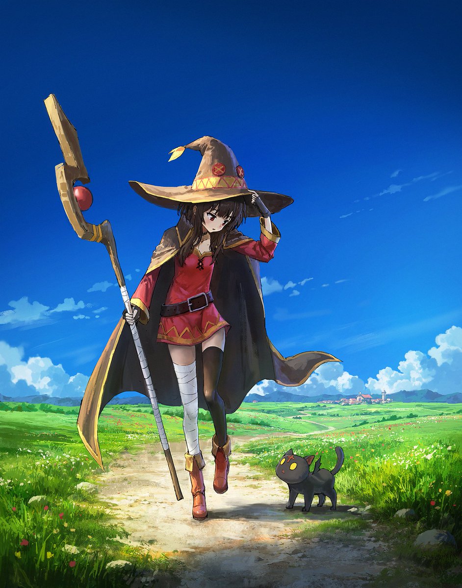 416781422Xyz's tweet photo. Megumin's daily https://t.co/3SgrUAcqRA