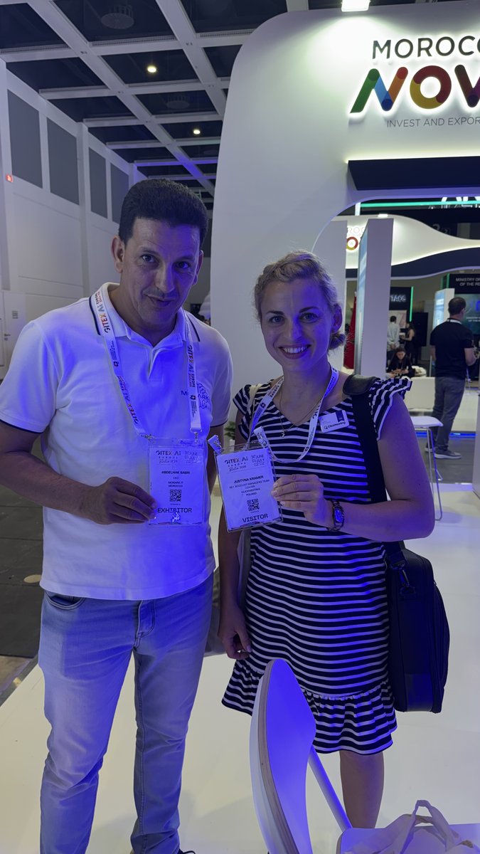 MONARK_IT's tweet photo. GITEX AI EUROPE 2026 reinforced our vision at MONARK IT: AI, digital transformation and global collaboration are shaping the future. Proud to represent Morocco, build new partnerships and bring back ideas that will drive innovation. The journey continues!
#ai #networking #morocco https://t.co/ejBMZw4SKa