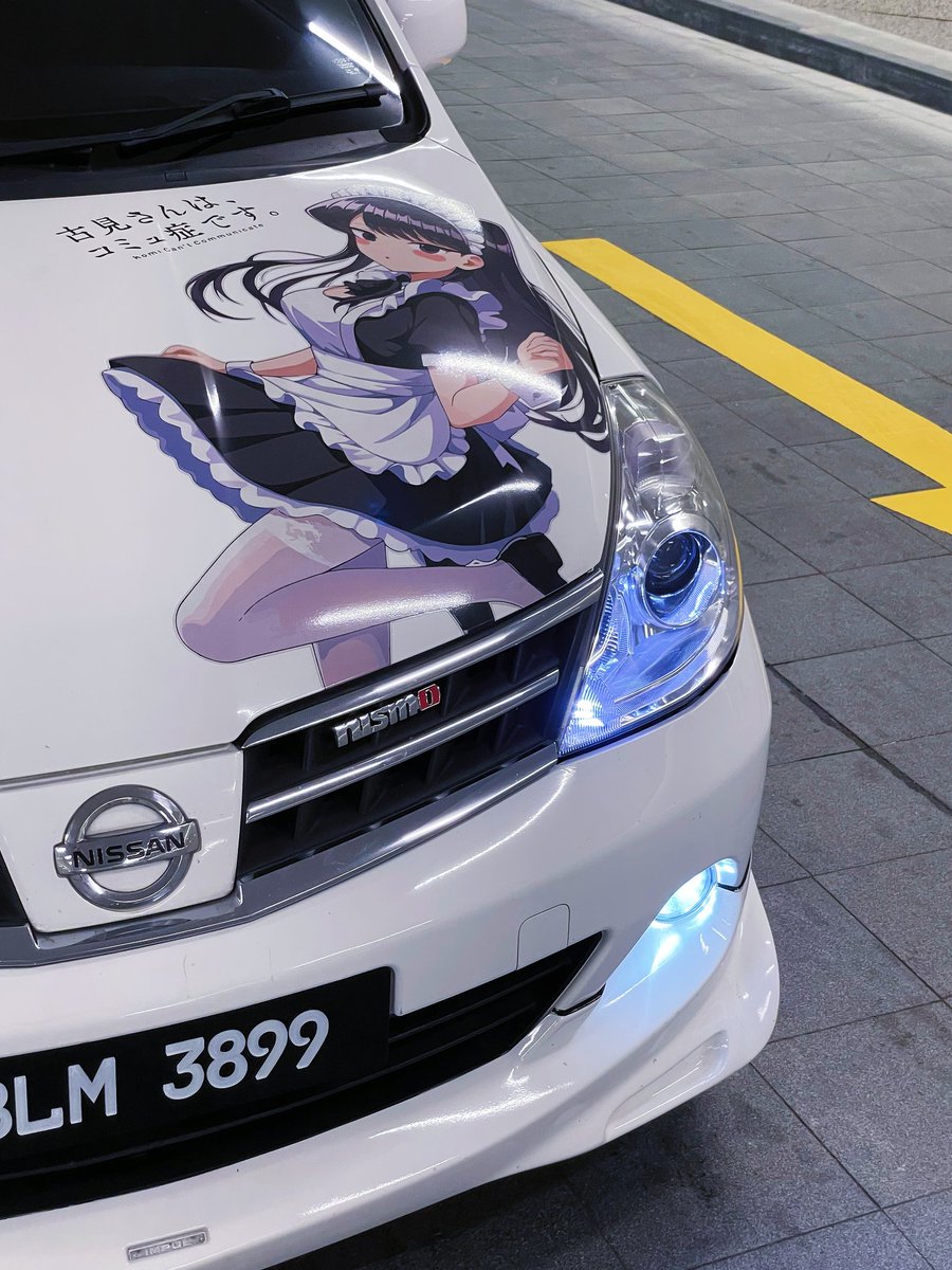 GAN050325's tweet photo. #古見さんはコミュ症です #KomiCantCommunicate #古見さん #komisan #痛车 #itasha https://t.co/C7oRpVMpNe