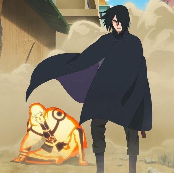 Only_Sarada's tweet photo. Why did Naruto and Sasuke fight Isshiki alone when they knew they still didn't stand a chance? https://t.co/S20kWbULIi