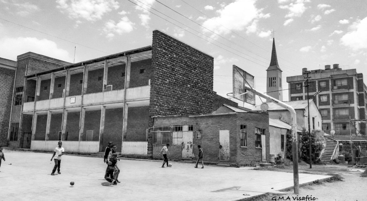 GhideonMusa's tweet photo. Back where it all began.  🎓✏️🇪🇷 📚

Isaack Teweldemedhin Secondary School (used to be called ወንገላዊት ቤት ትምህርቲ) — my old school.  These walls held my biggest dreams, this courtyard carried our laughter, our struggles, and our growth.  

Today I stand here with deep gratitude for the solid foundation that shaped who I am.  Still standing tall. 

Still part of me.
#Eritrea #School