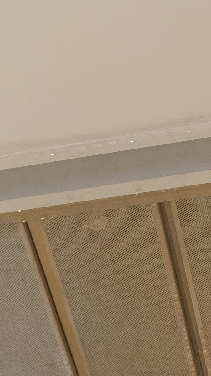 padmakar65's tweet photo. Urgent safety hazard at the new Guwahati Airport—water is actively leaking from the ceiling and creating dangerous.

The leakage is clearly visible in the lounge, near the food counter, opposite Gate No. 6, and in the food court 

#GuwahatiAirport #AirportSafety #AssamNews https://t.co/rKE5rJ445e