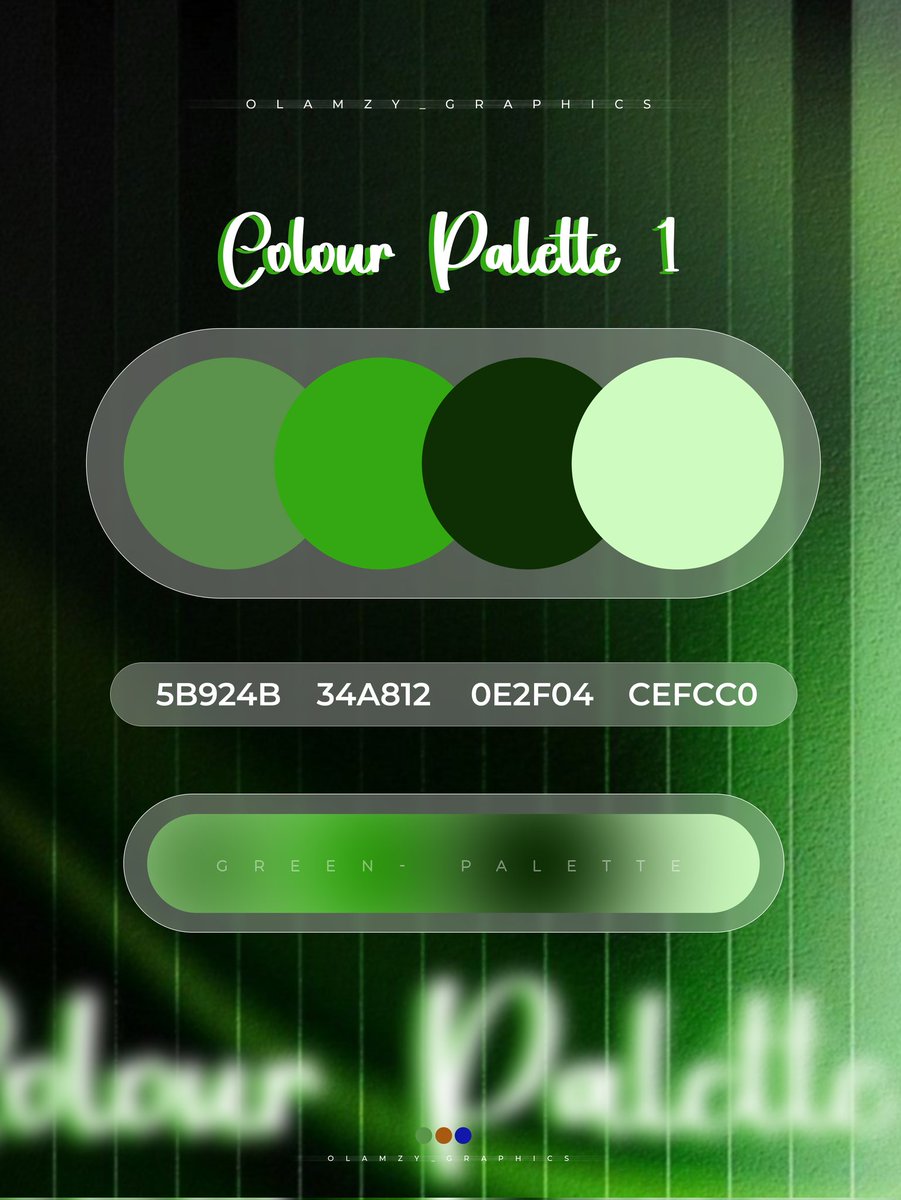 Horlamhideh24's tweet photo. Day 2/30 – Color Palette Exploration 🎨

Today's challenge was to create three unique color palettes, each with its own mood and personality. It's a great reminder that the right colors can make a design more memorable and impactful.

#UnionCreative #30DaysDesignChallenge2.0 https://t.co/mXpUipixcC