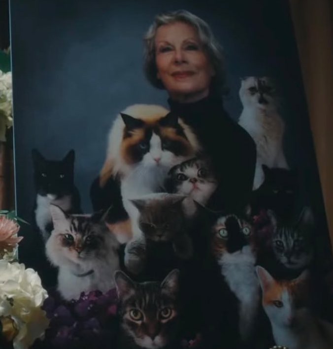 FatherFigureOTW's tweet photo. The family portrait with the cats + dog taken on The Day is gonna be one of the most incredible pictures ever taken that we won’t see https://t.co/BMJNoVkWpX
