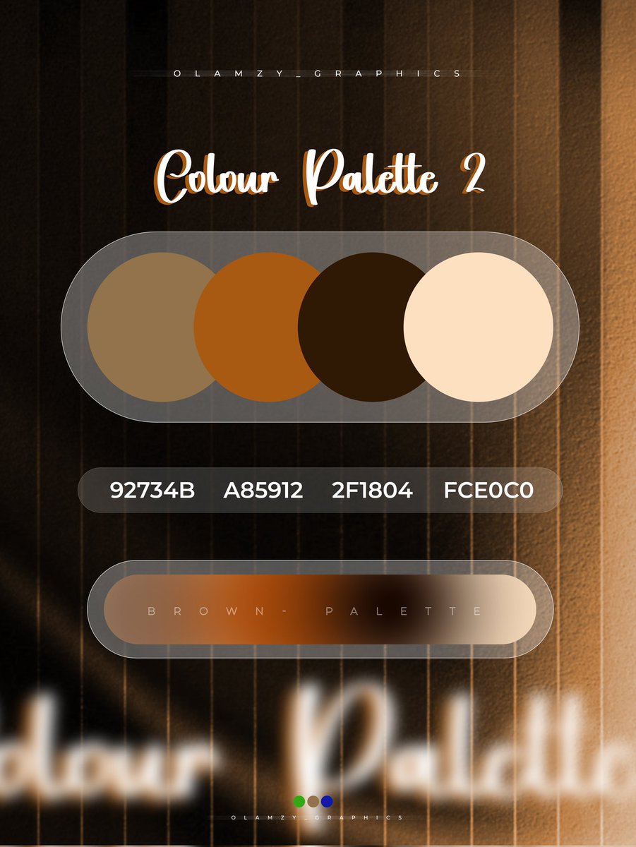 Horlamhideh24's tweet photo. Day 2/30 – Color Palette Exploration 🎨

Today's challenge was to create three unique color palettes, each with its own mood and personality. It's a great reminder that the right colors can make a design more memorable and impactful.

#UnionCreative #30DaysDesignChallenge2.0 https://t.co/mXpUipixcC
