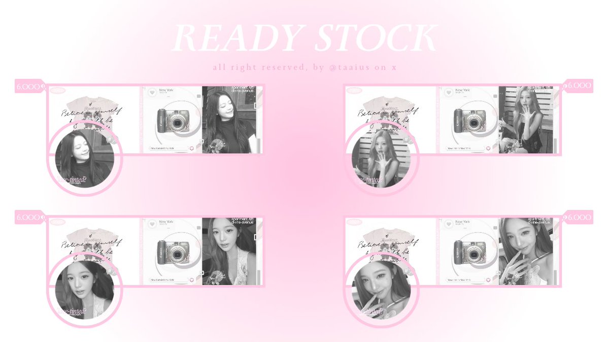 taaIus's tweet photo. rt this please? 

hai hai! lagi ready stock layout nih!
available:
— hearts2hearts: stella, jiwoo, ana, ian, carmen
— wonyoung

bisa langsung claim lewat DM/Tele. harga 6k/layout aja 🤍 happy shopping teman-timun! ♡

#zonauang https://t.co/VXD0lbUyMN