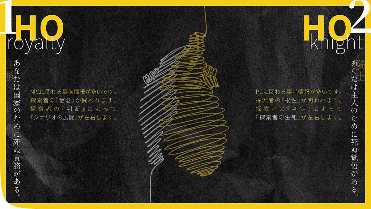 pomme_TRPG's tweet photo. #ポトラ企画シナリオ告知2026

▎ クトゥルフ神話TRPG 6版
『　HR U BPM　ハートレート　ユー　ビーピーエム　』

性癖：　👑⚔️主従　×　スチームパンク⚙️

HO1王族とHO2騎士は、殉職した騎士の遺体を、彼の故郷に返還する。
その遺体には、心臓が入っていなかった。 https://t.co/7DU4g1ff2W