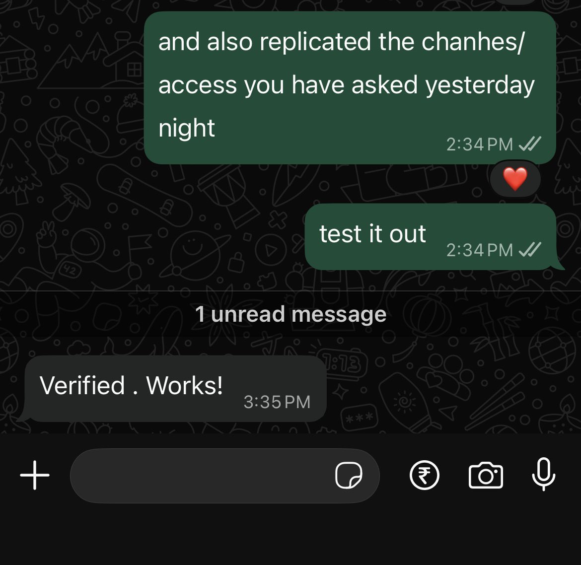 Coffeeprenuer's tweet photo. 23:20pm-LoopX User: I Need new a access control to invite my whole team!

Next day 

11:00am- Our Team: Shipped it!

3:35- LoopX user: Tested and Working 

Tbh This is just 1% of our shipping capacity🚀 https://t.co/Wxlkgpzctq