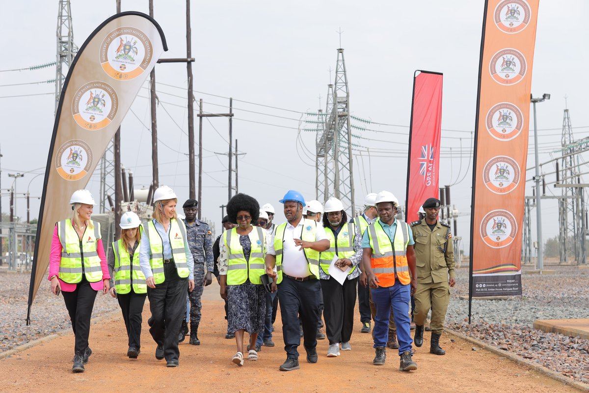 GridworksLLP's tweet photo. 📣Construction is now underway on our Amari transmission project in Uganda.

Today we welcomed UK Development Minister @JennyChapman, Ugandan Energy Minister  @DrMusenero, British High Commissioner to Uganda @lisachesney to mark the official groundbreaking ceremony.

@UKinUganda https://t.co/3DlSKd3z8I