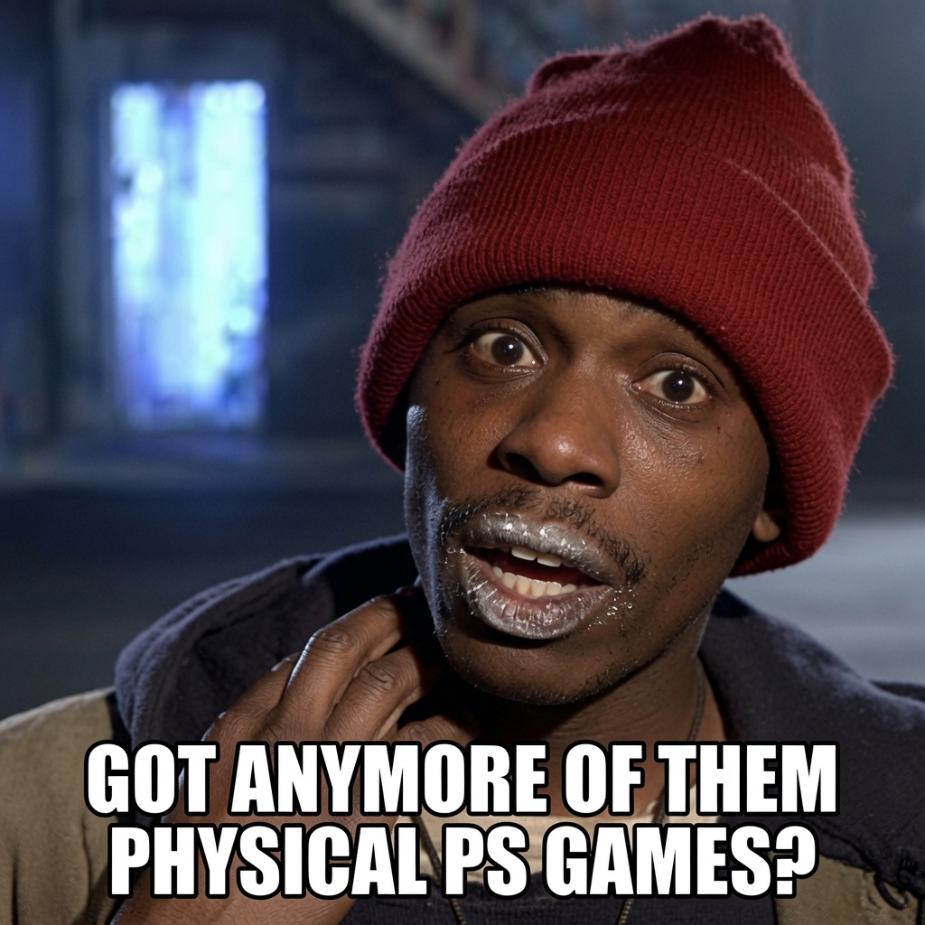 FurburgerMayor's tweet photo. #DaveChapelle #Playstation #Digital 2028 https://t.co/nFfJSbKl6o