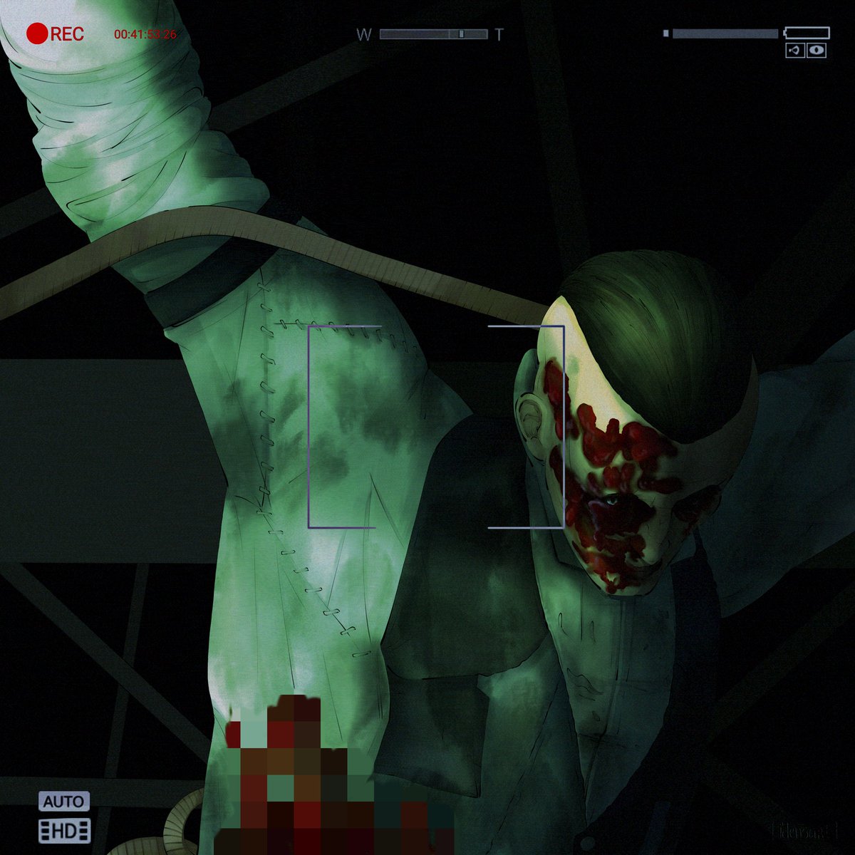 artofiden's tweet photo. miss my husband #eddiegluskin #outlast #art https://t.co/r8d9tNkfWX