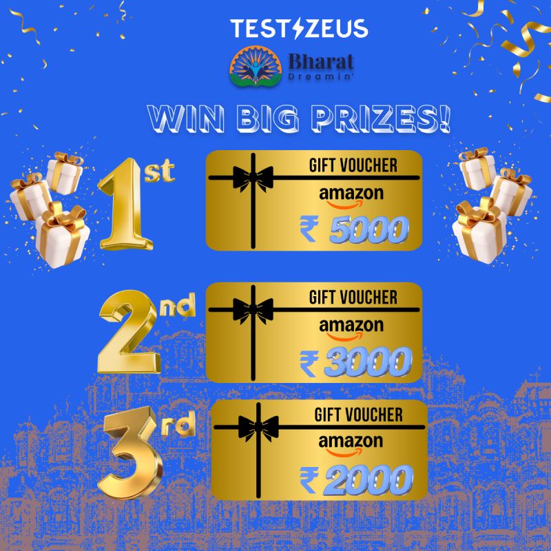 TestZeusAI's tweet photo. Jaipur, we’re coming! ✈️

Meet @TestZeusAI  at @BharatDreamin , RIC Jaipur, and explore Agentic testing + automation. ⚡

🎁 Share the post to win Amazon gift vouchers:
🥇 ₹5000 | 🥈 ₹3000 | 🥉 ₹2000

Ends: 11 July, 4 PM
👉 https://t.co/1xyjx9MVD8

#BharatDreamin #TestZeus https://t.co/STpx0YVRHG