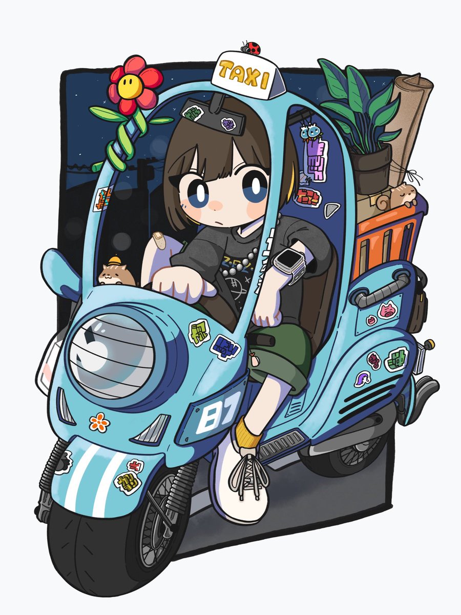 Post by めさお🦈 on X: 🌃🛵
