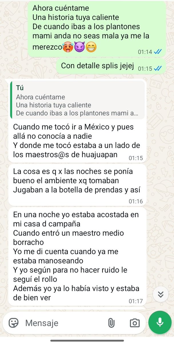 voyeur_oaxaca's tweet photo. La maestra de Montoya contándome sus anécdotas 
Vaya que son bien pirujas en los plantones 
(Sigue hilo en comentarios) https://t.co/foeAk03UdJ