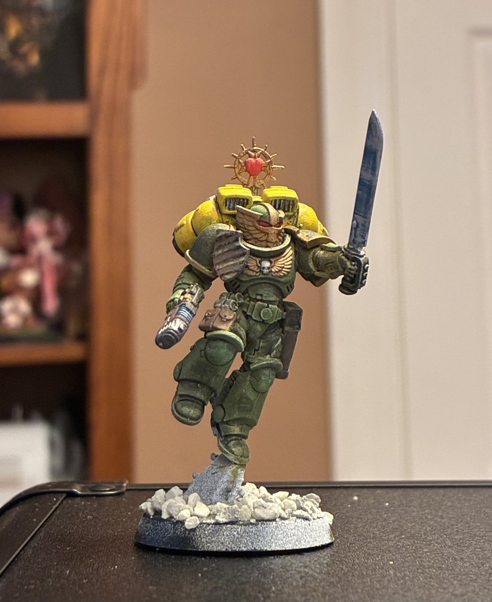 AlexanderV2111's tweet photo. Model showcase of the day (7): Jumpack  intercessor 

(Quick note I’ll be doing a stream today at 7:30pm, links later today!) https://t.co/b2FHtJs0Rp