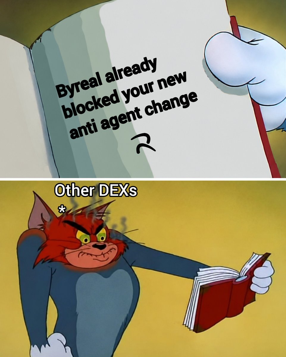 Anoopbalan100's tweet photo. Other DEXs raising fees & complicating things.
Byreal + RealClaw + Real Farmer = AI does the work 🦀
Manual LP is dead.
Happy 1st Birthday!
#Byreal #MemeContest @byreal_io https://t.co/K2bu0zJIk0