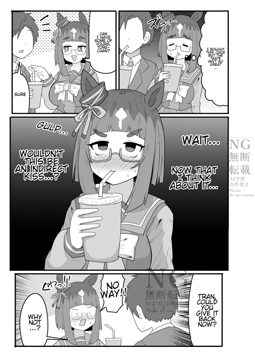 Euadi2's tweet photo. EN TL here
Check out the original artist's profile too @natumikandess 
#Umamusume https://t.co/zPXQ8s2mzX
