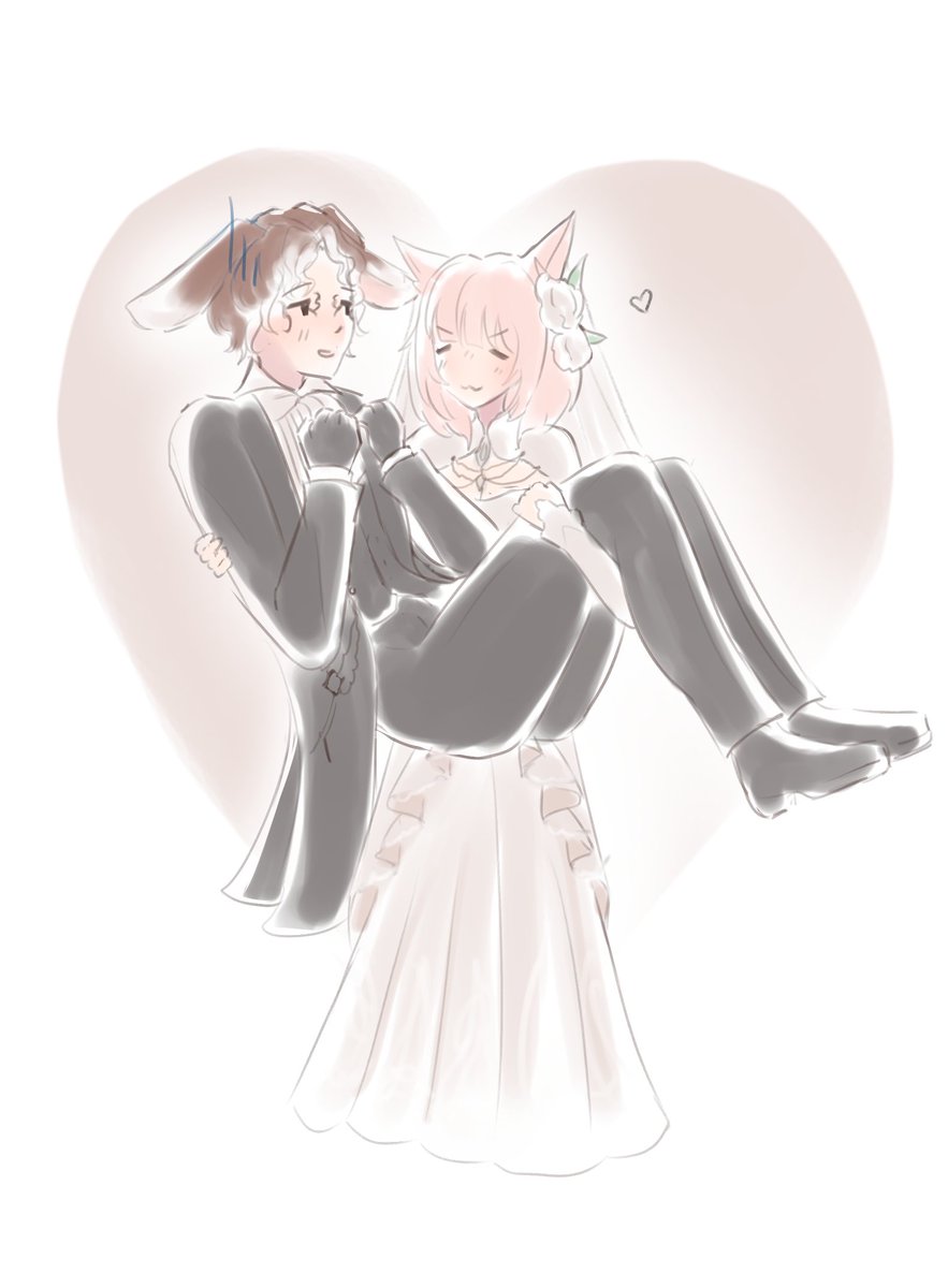 temiyuuu's tweet photo. got married in #ffxiv https://t.co/DVNuosxJV5