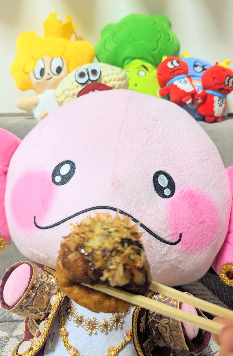 大阪2日間お疲れ様でした! 大阪いけなかったから1人でうぱ活😋 🐙焼き
