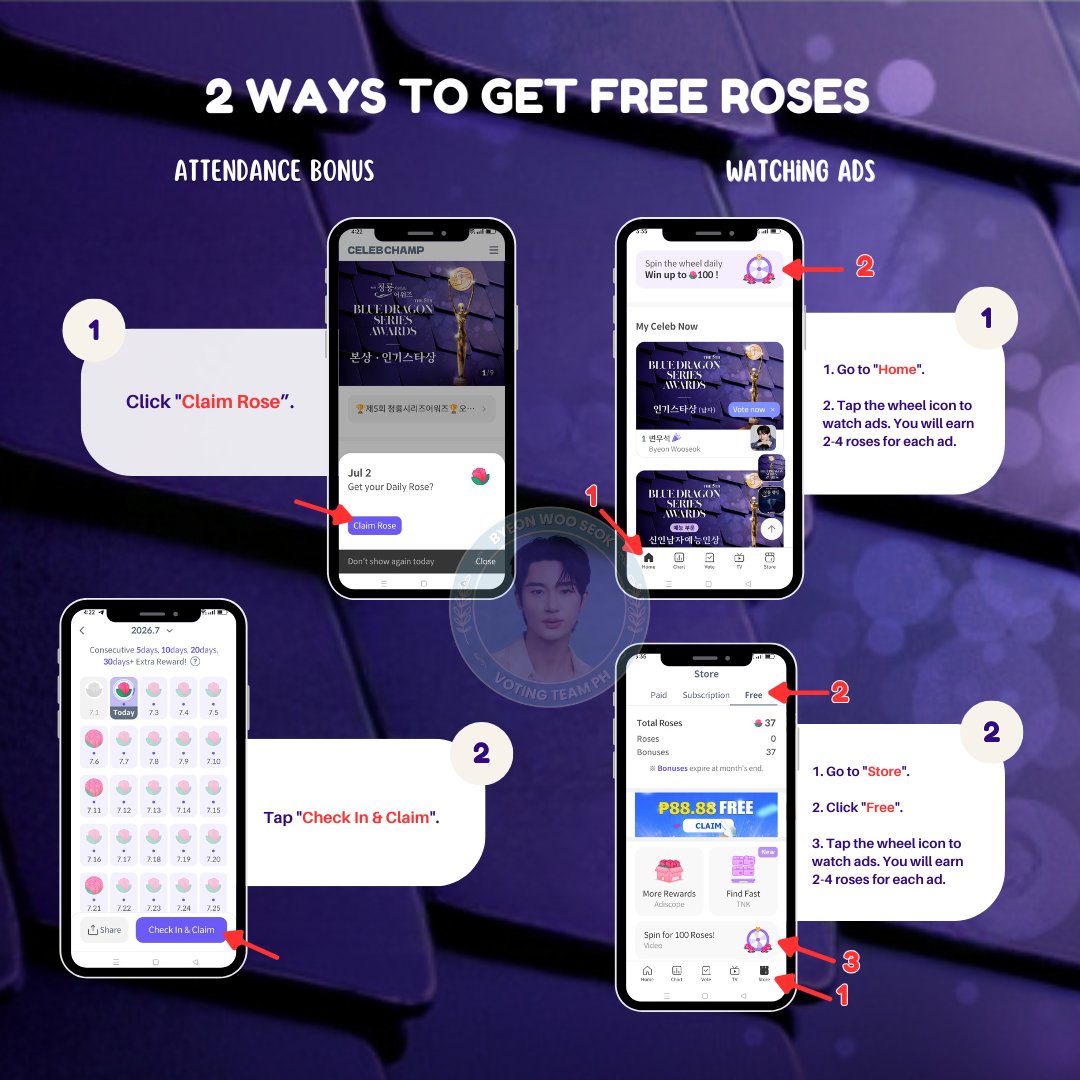 bwsvotingteamph's tweet photo. TTEs, it's time to work together! 💙

Check out the attached guidelines on how to vote for Byeon Woo Seok, along with other details about the Blue Dragon Series Awards 2026.

Let's vote consistently, every single vote matters! 🌹

#ByeonWooSeok #변우석
#BlueDragonSeriesAwards2026 https://t.co/FsmuamUsDH