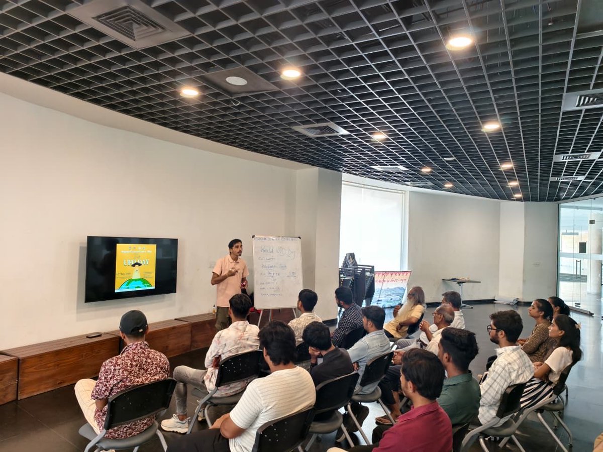 RscBhuj's tweet photo. From one of history's greatest UFO mysteries to the Fermi Paradox!
This World UFO Day, @RSCBhuj explored one of history's most intriguing mysteries—the Roswell Incident and ventured into the realm of cosmic possibilities through the Kardashev Scale.
@asipoec
@IIABengaluru https://t.co/VXVdb0SXBV