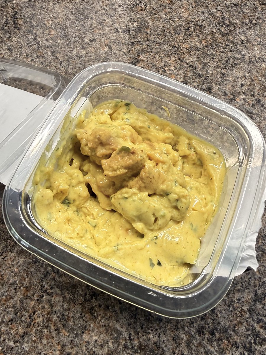 thompsonrob's tweet photo. @Morrisons Another failed product!! I’m not even sure what this brown stuff is that was running through this pot… I know it happens but I’m not impressed https://t.co/CJD81mKZoN
