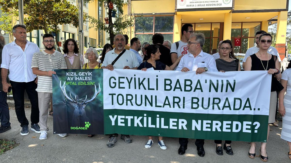 BursaTabip's tweet photo. Sadece Kızıl Geyiği Değil, Bursa’nın Yaşam Hakkını Savunuyoruz!

https://t.co/Es0zQKolcp https://t.co/jdm7eZBBcT
