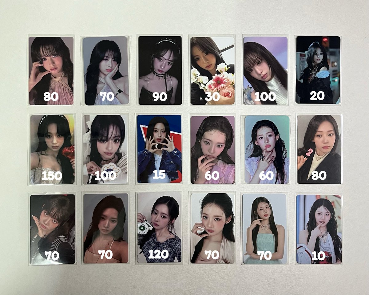 lilisummerp's tweet photo. [wts]
โล๊ะการ์ด | พร้อมส่ง

★ ราคาตามภาพ
รุกะ ภริตา อาสะ อาฮยอน โรร่า ชิกิต้า

📮 ค่าส่ง 40.-
🎀 รับผ่อน 1-2 เดือน
💬 สนใจ dm ได้เลยคั้บ ♡
#ตลาดนัดbabymonster #ตลาดนัดเบม่อน https://t.co/CkwxDULf4A