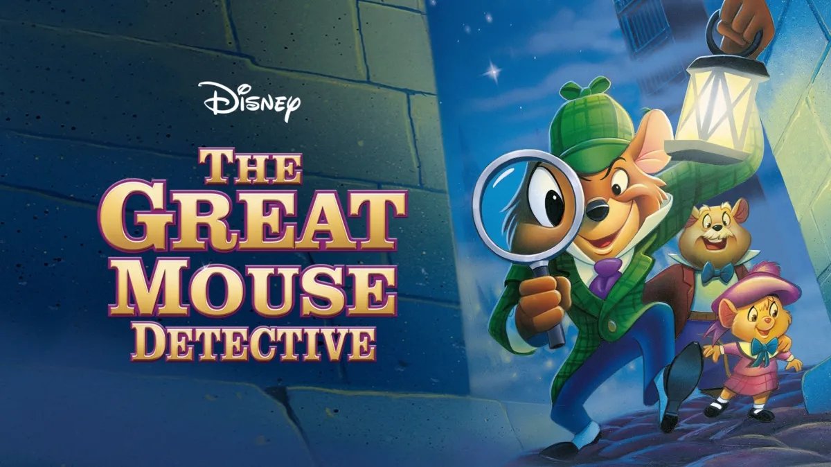 NostalgiaTalkYT's tweet photo. 40 years since The Great Mouse Detective!

#TheGreatMouseDetective #Disney #40Years #Basil #ProfessorRatigan #DavidQDawson #Fidget #OliviaFlaversham #BarrieIngham #VincentPrice #ValBettin #CandyCandino #BakerStreet #NostalgiaTalk https://t.co/fsCucAI80g