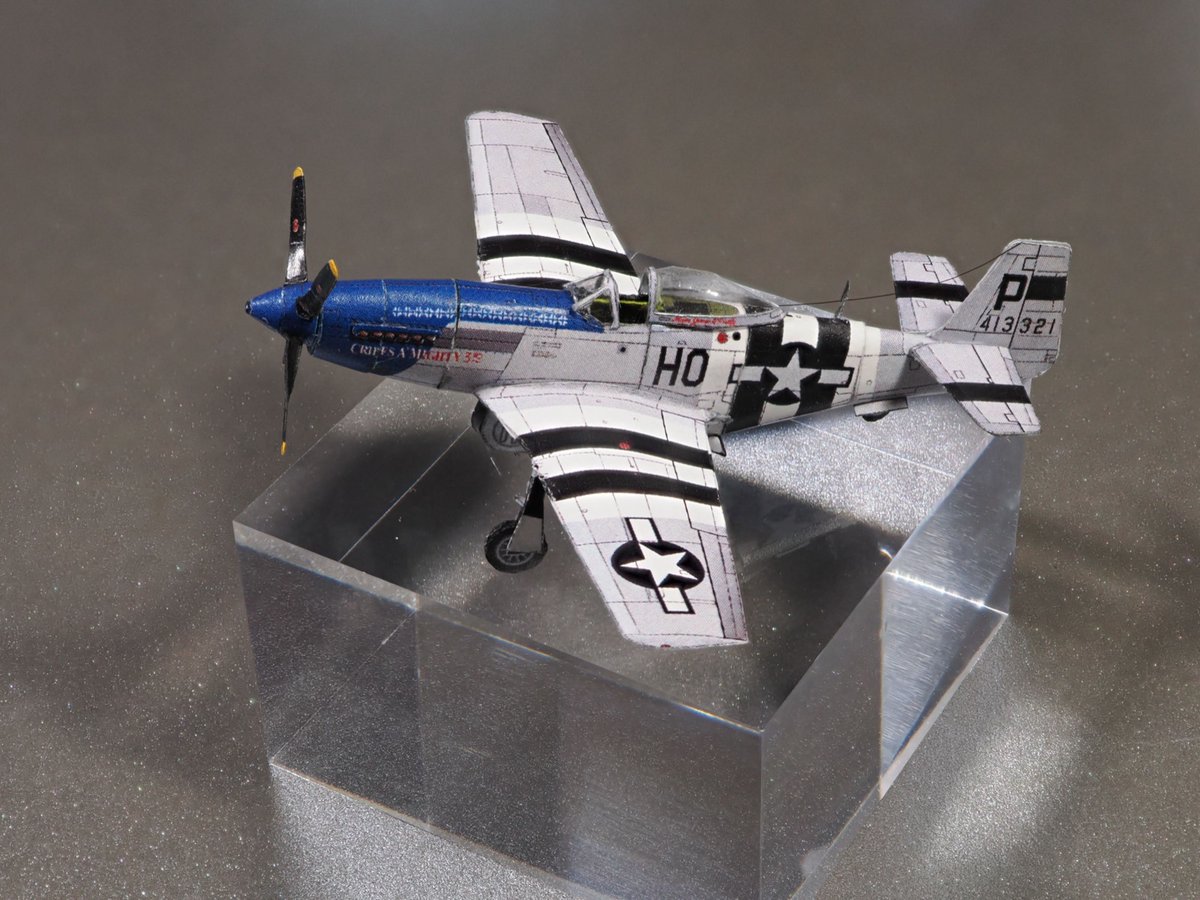 kggbuild's tweet photo. ✨ Previous project
1/144 P-51D in paper
#JustForFunScaleModels #paperModel #kggmodel #kggP51D

https://t.co/WtfcffPWxi https://t.co/EptHXIGl6q