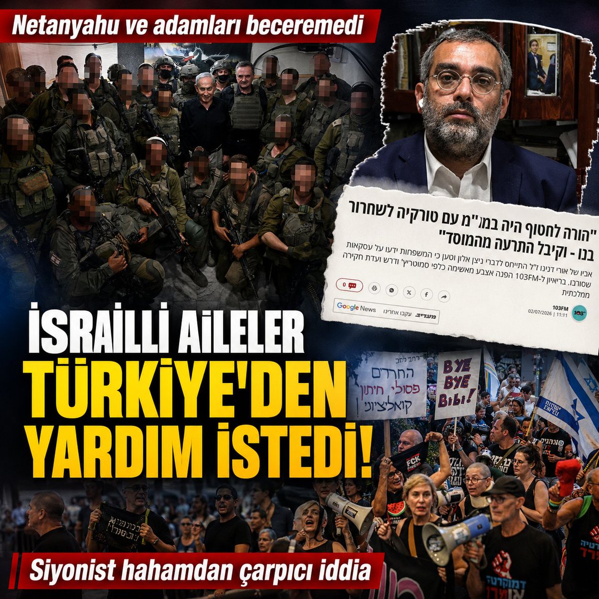 ahaber's tweet photo. İsrailli rehine yakınları Türkiye'den yardım istemiş!
https://t.co/cOuBrjM6pW https://t.co/4CHcvEiLAZ