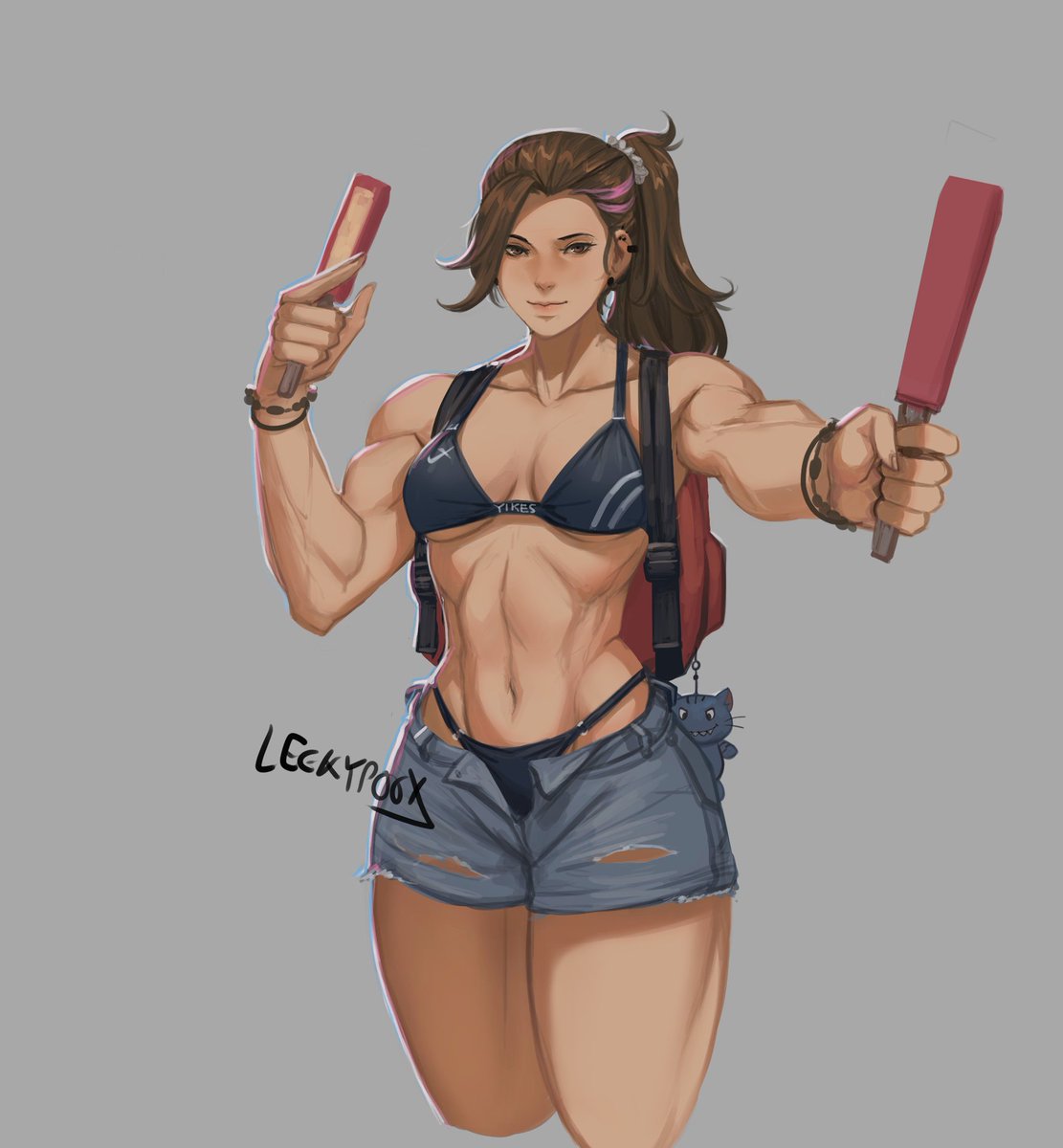 Leekypooart's tweet photo. "Share?"

Watermelon and vanilla popsicle 

OC: Park Seulgi summer skin https://t.co/cdUJlwcveZ