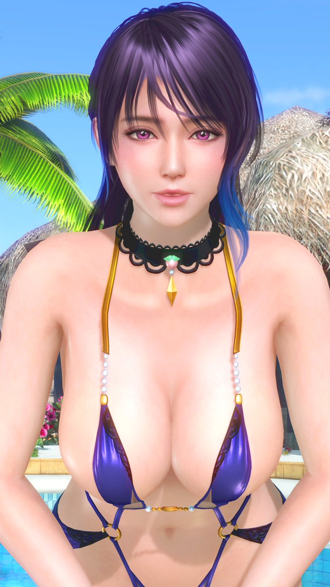 XYZmomiyan's tweet photo. パートナー以外も日替わりコーデじゃなくていいのでコーデおまかせ機能が欲しいです😅
それじゃないとヴォヤージュばかりの撮影になってしまいます（笑）

#DOAXVV https://t.co/0wVCppFze5
