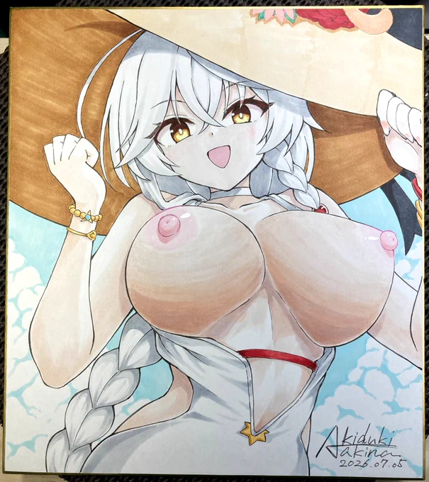 色紙完成-!