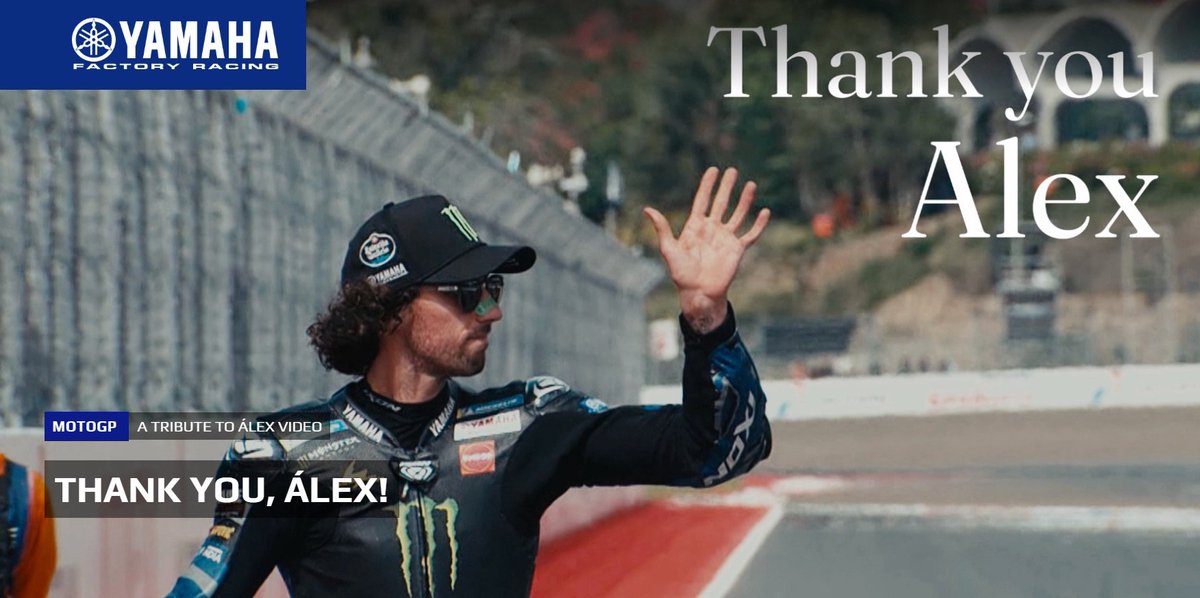 Autospeed12's tweet photo. https://t.co/7VsZc5eb7h
ยามาฮ่าบันทึกความทรงจำ 2 นักบิด “ฟาบิโอ กวาร์ตาราโร” และ “อเล็กซ์ รินส์” หลังจบฤดูกาล โมโตจีพี 2026 หลังร่วมสร้างความยิ่งใหญ่ และก้ามข้ามทุกอุปสรรค https://t.co/PRBpxMa2zY