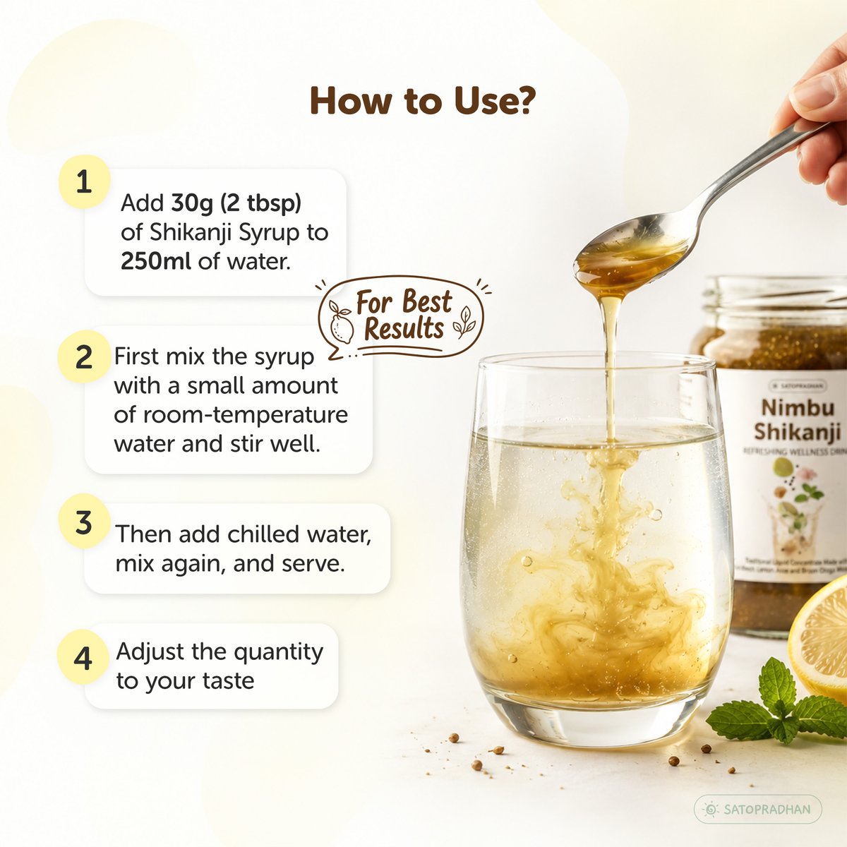 SatopradhanV's tweet photo. 🍋 Shikanji should taste like real lemons, not citric acid!

Skip the artificial mixes. Our Organic Nimbu Shikanji is made with fresh lemon juice and naturally sweetened with brown dhaga mishri for that authentic homemade taste. ✨

🛒 Order now: https://t.co/k4eQRRKgmj https://t.co/p99DWAuTCQ