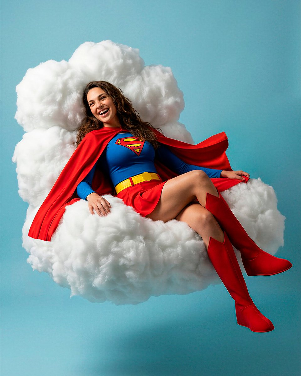 Funidelia_EN's tweet photo. When you have super-hearing but choose to selectively ignore everyone. #supergirl https://t.co/8zIve8x5Ov