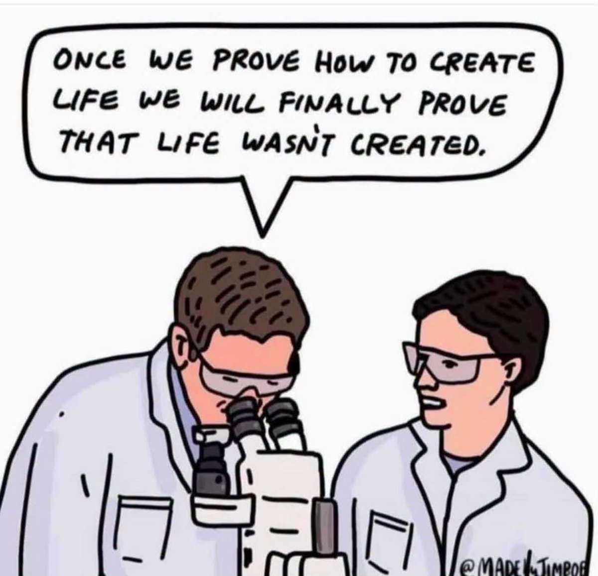 5Solas's tweet photo. Atheist logic. https://t.co/5lXbaO0Oo6