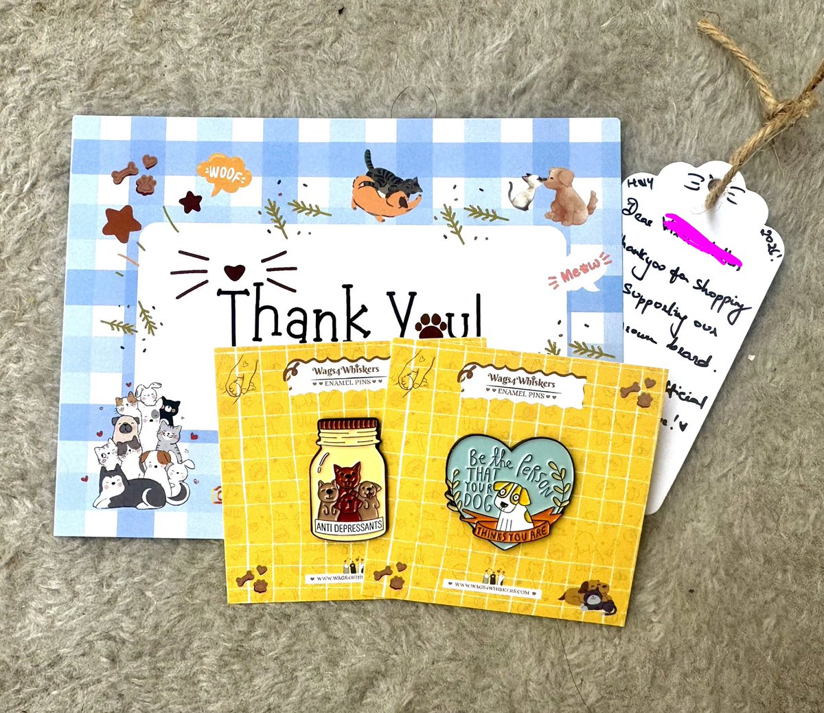 Wags4W's tweet photo. A little piece of joy is making its way to a fellow pet lover today! 🐾📦❣️

Thank you for your order!🙏🧿

#customerorder #petenamelpins #enamelpins #enamelpinscollection #petlove #doglove #dogmom #dogdad #hoomanlove #hoomanaccessories #petbrandindia #Wags4Whiskers https://t.co/MTHeXeFzZF